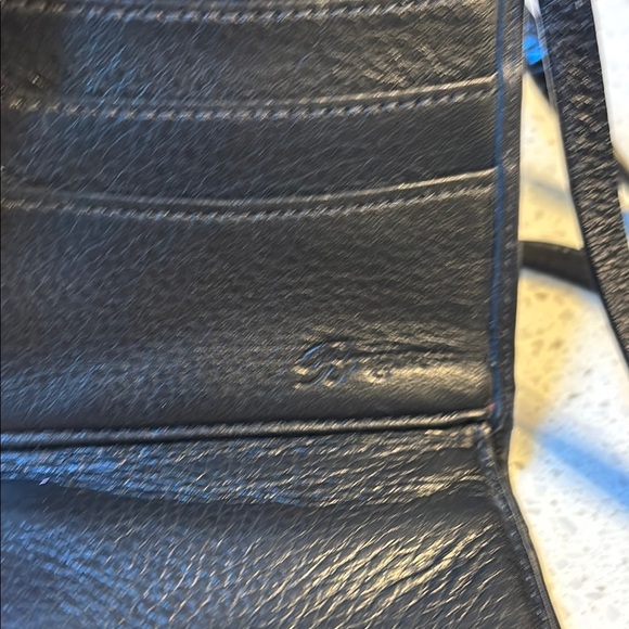 Brighton Black Leather Crossbody Bag - Picture 6 of 9